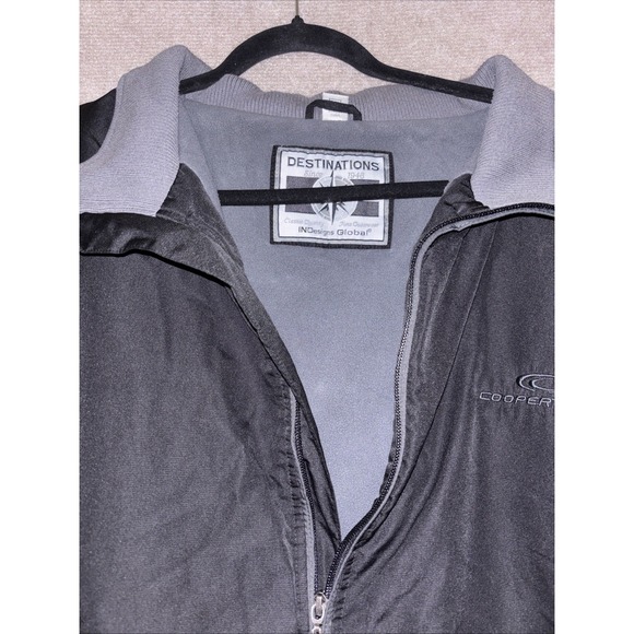 DESTINATIONS COOPER TIRES JACKET MENS MENS SIZE XXL  WINDBREAKER - Picture 7 of 11